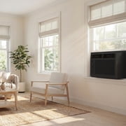 TCL 5,000 BTU Mechanical Window Air Conditioner (Black) - Two-in-One Cooling & Fan, 7 Temperature Settings, Dual Fan & Cooling Speeds, Compact Fit, Washable Filter, Cools up to 150 Sq ft - W5WM-B3