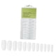 thumbnail image 5 of 240 piezas de uñas postizas para manicura artificial con caja, suaves, elegantes para mujeres y niñas. Ovalado claro, 5 of 9