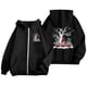 thumbnail image 4 of WILLBEST Sudadera Deportiva para Mujer Ladies' Christmas Printed Zipper Long Sleeved Pocket Adjuststring Casual Hooded Sweatshirt 1732 Grande, 4 of 8