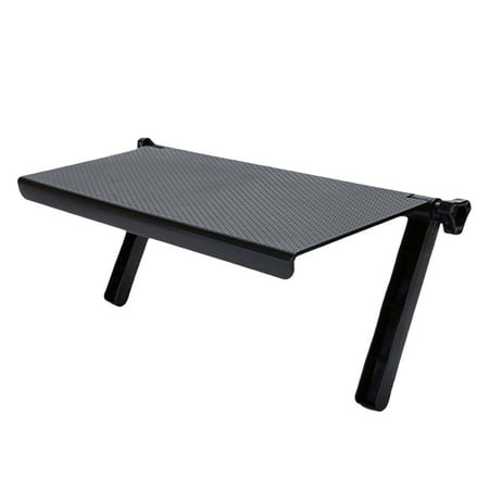 

Multifunction Screen Top Shelf Wall Mount Bracket up to 5 kg Load Bearing Storage Rack for Cable Boxes Small Items Cameras Remote Control L L