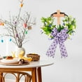 thumbnail image 4 of Nkmbld Easter Decorations, Easter Wreath with Cross Garland, Easter Spring Wreath for Holiday Wall Window Porches Indoor Hanging Decorations, 4 of 8