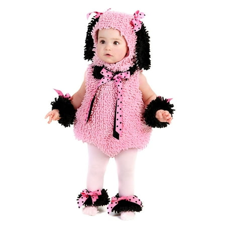 Infant - Toddler - Child Pinkie Poodle Costume - 6 sizes