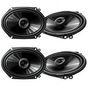 2) Pioneer 5x7 6x8 Inch 250 Watt G Series Coaxial Car Speakers Pair | TS-G6845R