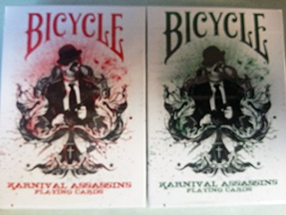 Karnival Assassins Red Deck Bicycle Playing Cards - 2nd Edition