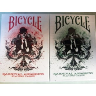 Karnival Assassins Red Deck Bicycle Playing Cards - 2nd Edition