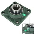 thumbnail image 6 of 2Pcs UCF208-24 Pillow Block Bearing 1-1/2 Inch Bore Pillow Block Bearings Bearing Steel 4 Bolt Pillow Block Flange Bearing Self Alignment, 6 of 6