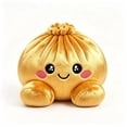 thumbnail image 6 of Big Mystery Dumpling Pillows with Steamed,Cute Plush Stuffed Steamed Bun Squishies Dumpling Giant Dumpling Squeeze Stress Ball for Adults Christmas Party Favors Gifts Home Office Decor-Christmas-16#, 6 of 6