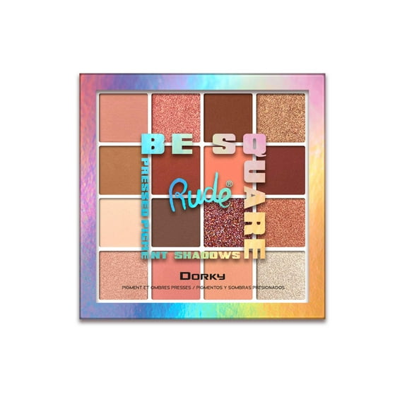 RUDE COSMETICS Be Square Pressed Pigments  Shadows - Dorky