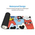 thumbnail image 4 of Xecao Funny Cats for Mouse Pad - Waterproof Extended Contour Mouse Mat, Large Gaming Mousepad Laptop Keyboard Mat with Non-Slip Rubber Base, 4 of 8