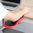 thumbnail image 5 of Soporte de mano para computadora de mesa, Protector de muñeca, soporte para alfombrilla de ratón, soporte para reposabrazos, soporte de mano para computadora (rojo) brillar Electrónica, 5 of 5
