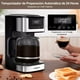 thumbnail image 2 of Sangkee Cafetera,cafetera De Goteo Programable Con Filtro Permanente, Cafetera Electrica De 12 Tazas Con 3 Modos,cafetera Compacta Con Jarra De Vidrio De 1.8l,4h Mantenimiendo El Calor,24h Timer, 2 of 7