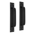thumbnail image 2 of 2 manijas de puerta de aleación de aluminio de alta calidad con tornillos 5702 + negro Zulema Manija de la puerta del gabinete de aleación, 2 of 8