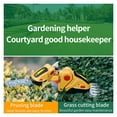 thumbnail image 4 of 2 In 1 24V Cordless Electric Hedge Trimmer 20000RPM Rechargeable Handheld Household Shrub Weeding Pruning Mower Garden Tools ,Easy to Use, 4 of 7