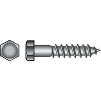 The Hillman Group 5/16" Zinc-Plated Steel Hex Lag Screw