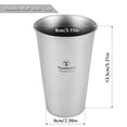 thumbnail image 2 of Titanium Single-Wall Cup 17oz 500ml, 2 of 7