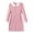 D09-Pink, variant on RMGVDSD Girls Fall Sweater Dress Tween Long Sleeve Knit Ribbed Dress With Collar Fashion Sweater Dress Fall Winter Christmas Dresses Hallowmas Vintage 7-8 Years