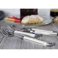 thumbnail image 5 of French Home Set of 4 Laguiole Faux Ivory Cake Forks, 5 of 5