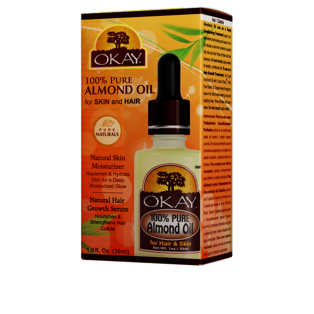 Okay 100 Pure Naturals Almond Oil, 1 Oz