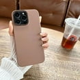 thumbnail image 1 of Solid Color Skin-Feel Mobile Phone Case For IPhone 14 13 12 11 Pro Max Skin-Friendly Phone Cover For IPhone 12 13 14 15 ProMax, 1 of 7
