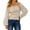 Beige, variant on Aayomet Shirts For Women Trendy Women's Classic-Fit Long-Sleeve Crewneck T-Shirt,Beige S