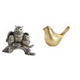 thumbnail image 1 of Figuras de búho,Figuras de búho,animales artificiales,artesanías,decoración del hogar,Figura de pájaros,Figura de pájaro dorado,decoración del hogar,estatua de animal,Estatuas, 1 of 8