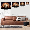 thumbnail image 5 of Mummy Labrador Retriever Happy Halloween with Pumpkins Bats Spooky Fun Horizontal Matte Canvas Poster Lab Dog Lover Gifts Wall Art Home Decor - 00019, 5 of 5