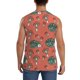 thumbnail image 4 of Balery Hedgehog Mushroom Camisetas sin mangas para hombre, absorbe la humedad y protege contra el mal olor.-X-Large, 4 of 7