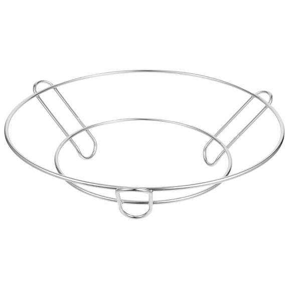 FRCOLOR Round Rack Cooling 11 Inch Stainless Steel Pot Trivets Cooking Tripod Rack Wire Kettle Rack Holder Air Fryer Cooking Rack For Canning