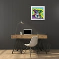 thumbnail image 3 of Dean Russo Collection 12x12 White Modern Wood Framed Museum Art Print Titled - The Baby Pit Bull, 3 of 4