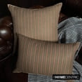 thumbnail image 4 of Striped Oblong Lumbar Pillow Cover, 12" x 24" Green Cotton Pillowcase, Modern Striped Farmhouse Oblong Pillow Cover For Sofa Couch, Hotels, Living Room, Bed Room - Parallel Stripes Green, 4 of 9