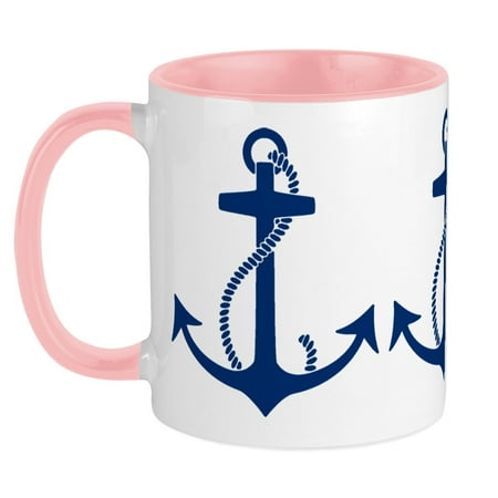 

CafePress - Anchor Mug - Ceramic Coffee Tea Novelty Mug Cup 11 oz