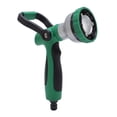 thumbnail image 1 of Watering Patterns Spray Nozzle, Garden Hose Nozzle Thick ABS Plastic Multifunctional Innovative Spray Patterns Shock Absorbing TPR Rubber  for Washing Cars, 1 of 7