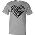 thumbnail image 3 of Inktastic Dog Paws, Puppy Paws, Animal Paws, Heart, Pet T-Shirt, 3 of 5