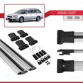 thumbnail image 5 of Compatible with Subaru Legacy 3 (BE) 2000-2004 FLY Model Car Roof Rack Cross Bar Grey Aluminium 2 Bars, 5 of 7