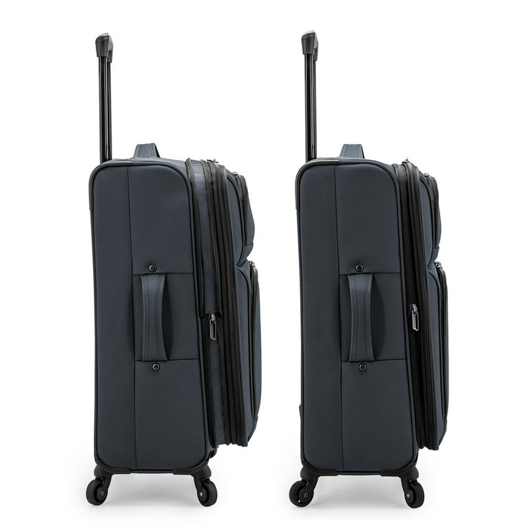 U.S. Traveler Anzio 26-Inch Medium Checked Suitcase - Expandable