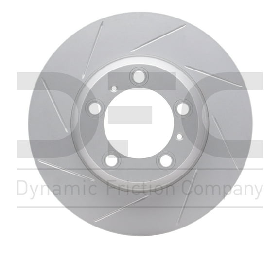 Rear Right Dynamic Friction Company Hi-Carbon Alloy Brake Rotor (1) 910-02066D For 2010-2020 Porsche Panamera