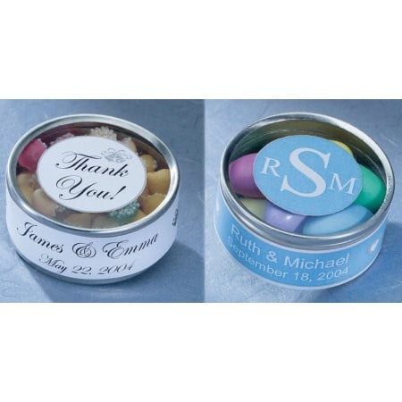 Wilton Favor Tin Kit, Silver, 25 Ct