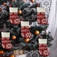 thumbnail image 4 of Medias navideñas para el árbol | Calcetines de lana de punto con forma de copo de nieve (14 x 8,5 cm) | Bolsas de regalo pequeñas y adornos para niños y decoración de chimeneas, 4 of 8