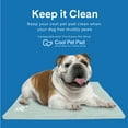 thumbnail image 3 of The Green Pet Shop Dog Cooling Mat Cover, Medium - Protect Your Gel Cooling Mat for Dogs from Dirt and Damage - Easy-Care and Machine Washable - Sage Grey, 3 of 9