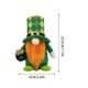 thumbnail image 3 of Xihbxyly Gnomo Del Día de San Patricio, Decoración para Festivales Irlandeses, Adorno de Duende Caprichoso, Decoración para Interiores y Exteriores, Decoración de Jardín, Regalo para Amigos y Familia, 3 of 6