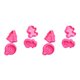 thumbnail image 1 of Moldes para pasteles Inteprter 4 piezas Rosa, 1 of 6