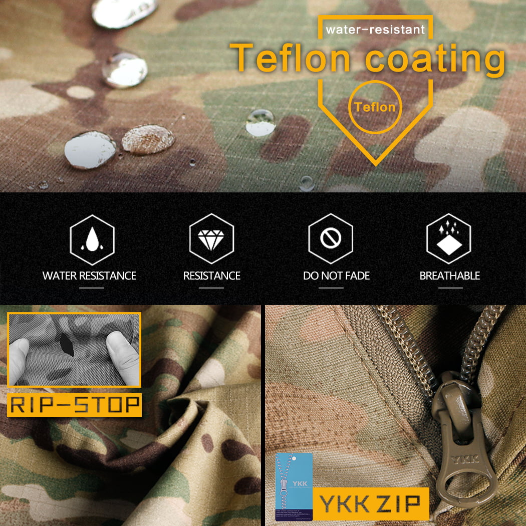 IDOGEAR G3 Combat Uniform Tactical Clothing Shirt&Pants Airsoft Hunting MultiCam 