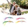thumbnail image 3 of 4Pcs Large Simulation Squid Fishing Lure,23cm Plastic Artificial Fishing Lure Bait For Outdoor Saltwater, 3 of 8