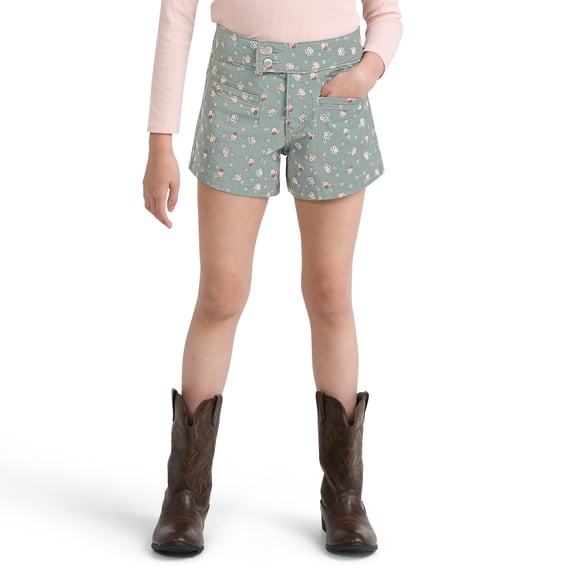 Levi Strauss Signature Girls A-Line Twill Short, Size 5-18