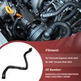 thumbnail image 2 of Manguera de intercambiador de calor No.84836352/23278449 para Chevrolet Equinox 2018-2023 y GMC Terrain 2018-2023, 2 of 7