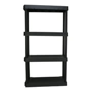 Hyper Tough Black Plastic 4-Tier 56.2