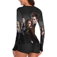thumbnail image 3 of The Twilight Saga Women's Sunscreen Shirt Long Sleeve Workout Tops Crewneck Soft Comfy Tees Casual T-Shirt 2XL, 3 of 7