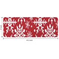 thumbnail image 7 of Red Christmas Snowflake Pattern Kitchen Rug Mat,Kitchen Runner Rugs Non Skid Washable,Decorative Kitchen Floor Mats for Kitchen,Sink,Laundry,17"x47.2", 7 of 7