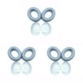 thumbnail image 2 of QualitChoice 1/2/3/5 1 Paire Oreillette Coussin de Casque de Remplacement Coussin Muff Earmuff Réparation Mise à Niveau Accessoires Modifiés Pièces de Rechange Gris 3PCS, 2 of 6