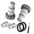 thumbnail image 1 of Adaptador de bomba de filtro de piscina,Adaptador de bomba de filtro de piscina Compatibilidad versátil,Accesorios de adaptador de conversión de manguera resistentes,Abrazadera de 1,25, 1 of 9